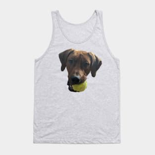 Rhodesian Ridgeback at Play Tank Top